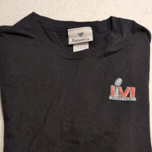 Fanatics Black Super Bowl LVI Tee